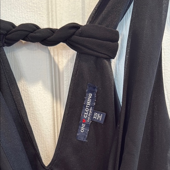 One Clothing XS Black Mini Romper - Picture 4 of 8